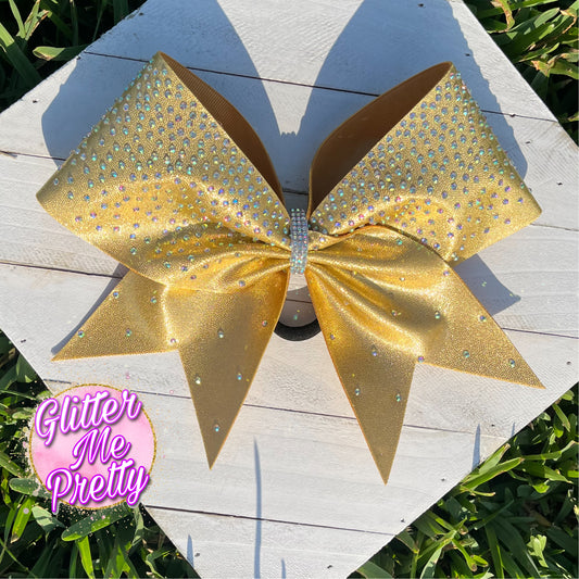 Custom Rhinestone Team Cheer Bow