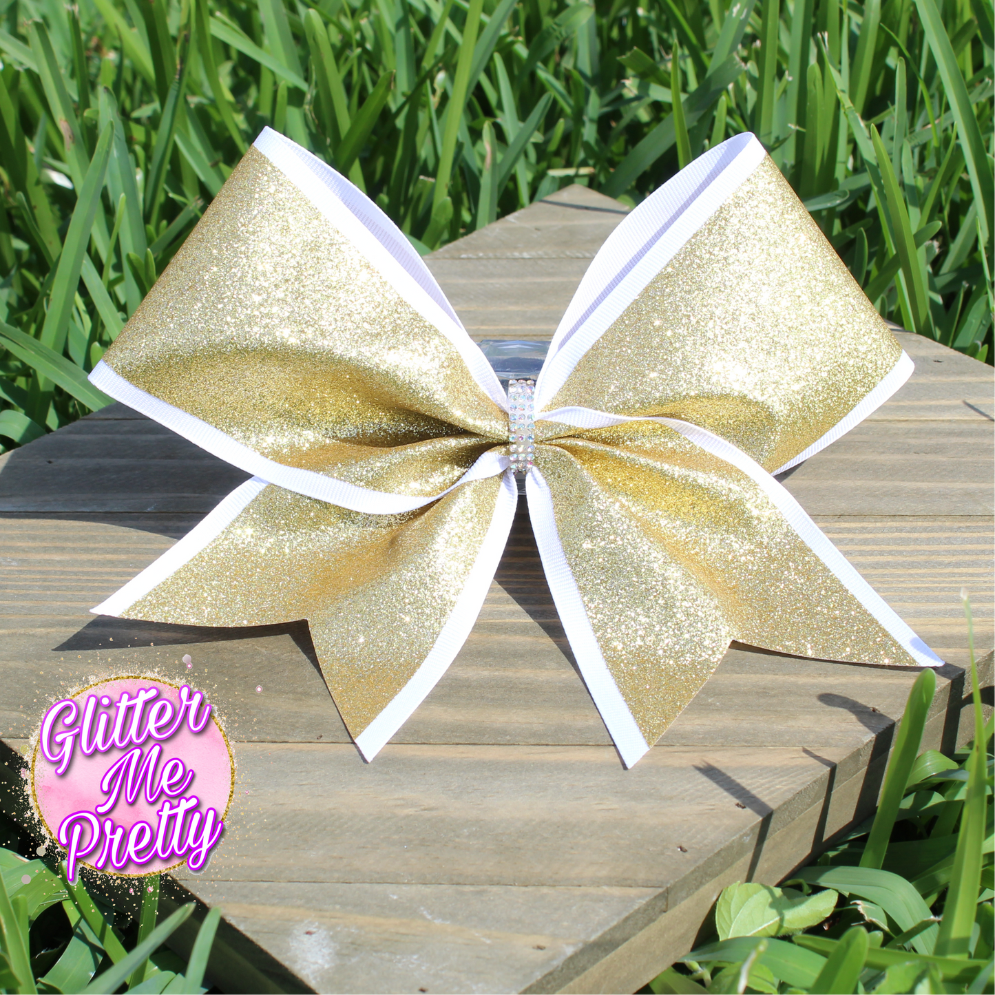 Custom Glitter Team Cheer Bow