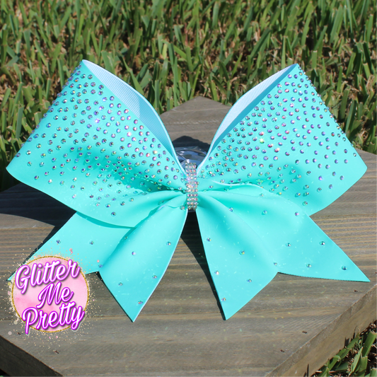 Custom Rhinestone Cheer Bow