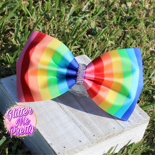 Cheer Bow Rainbow Tailless