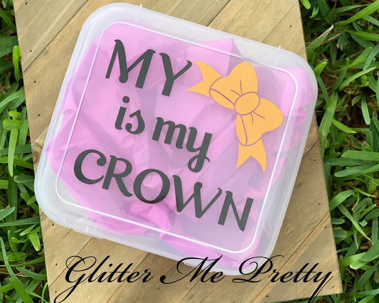 My Bow is My Crown Bow Box