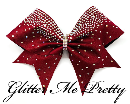 Cheer Bow Custom Team Rhinestone Bow