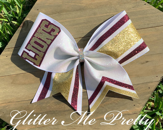 Cheer Bow Custom TEAM Cheer Bow